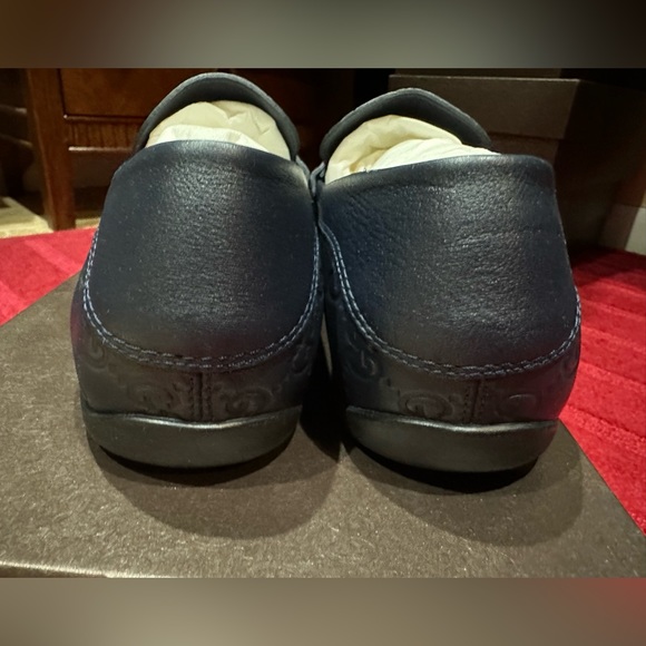 Gucci Men’s Guccissima loafers Blue size 8 - Picture 4 of 16